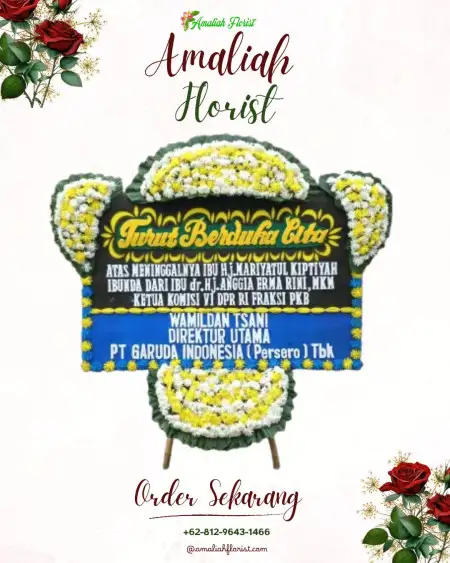 Papan Bunga Duka Babelan